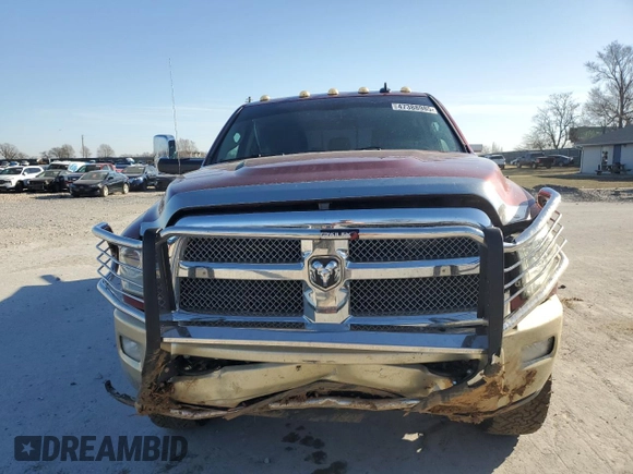 2015 Ram 2500 Longhorn with VIN 3C6UR5PL4FG705240, listed as a Copart auction lot 47388985 with 113,699 mi miles and Salvage title. Bid and sale history available at DreamBid. Image 5.