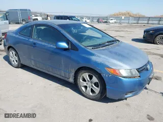 2007 Honda Civic Cpe LX with VIN 2HGFG12697H531542, listed as a IAAI auction lot 41768710 with 155,220 mi miles. Bid and sale history available at carsss.com. Image 1.