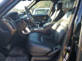 2018 Land Rover Range Rover HSE z VIN SALGS2SVXJA514326, wystawiony jako Copart lot #50495395 z przebiegiem 95 921 mil mil oraz Szkoda całkowita • Salvage title. Historia ofert i sprzedaży dostępna na DreamBid. Obrazek 7.