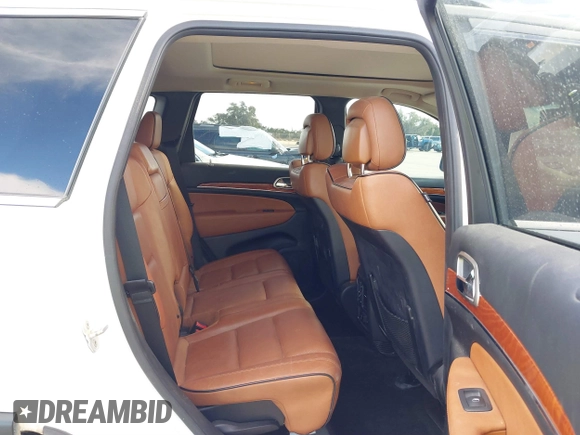 2013 Jeep Grand Cherokee Overland with VIN 1C4RJECT6DC533434, listed as a IAAI auction lot 41656116 with 122,809 mi miles. Bid and sale history available at carsss.com. Image 8.