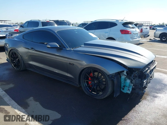 2021 Ford Mustang GT with VIN 1FA6P8CF0M5148961, listed as a IAAI auction lot 42211976 with 14,181 mi miles and . Bid and sale history available at DreamBid. Image 1.