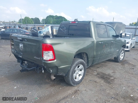 2020 Ram 1500 Big Horn with VIN 1C6RRFFG5LN288617, listed as a IAAI auction lot 39348771 with 60,776 mi miles. Bid and sale history available at carsss.com. Image 4.