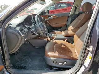 2017 Audi A6 Premium Plus with VIN WAUG8AFC6HN003673, listed as a Copart auction lot 65113635 with 114,714 mi miles and Salvage title. Bid and sale history available at DreamBid. Image 7.