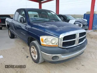 2006 Dodge 1500 ST with VIN 1D7HA18K16J243112, listed as a IAAI auction lot 41962934 with 180,322 mi miles and . Bid and sale history available at carsss.com. Image 1.
