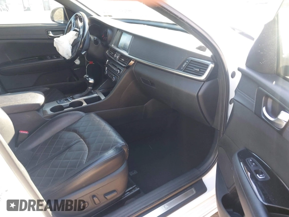 2016 Kia Optima SXL Turbo with VIN 5XXGV4L23GG073151, listed as a IAAI auction lot 41363341 with 74,226 mi miles. Bid and sale history available at carsss.com. Image 5.