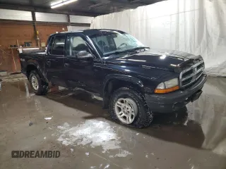 2004 Dodge Dakota Sport z VIN 1D7HG38KX4S782636, wystawiony jako Copart lot #88805195 z przebiegiem 151 620 mil mil oraz Szkoda całkowita • Salvage title. Historia ofert i sprzedaży dostępna na DreamBid. Obrazek 4.