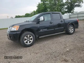 2013 Nissan Titan SV with VIN 1N6AA0EC2DN305218, listed as a Copart auction lot 60781765 with 139,028 mi miles and Salvage title. Bid and sale history available at DreamBid. Image 1.