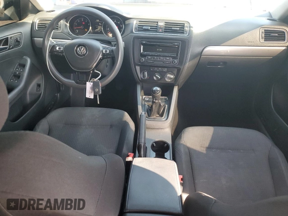 2015 Volkswagen Jetta Sport with VIN 3VWB17AJ0FM287784, listed as a Copart auction lot 44449605 with 160,814 mi miles and Salvage title. Bid and sale history available at DreamBid. Image 8.