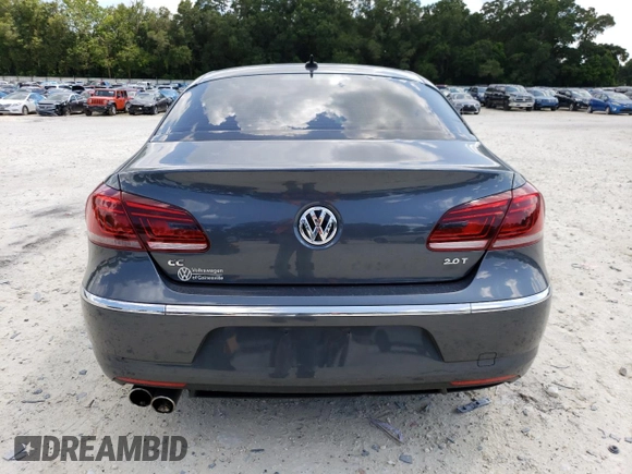 2015 Volkswagen CC R-Line with VIN WVWBP7AN8FE819258, listed as a Copart auction lot 61005363 with 92,997 mi miles. Bid and sale history available at carsss.com. Image 6.