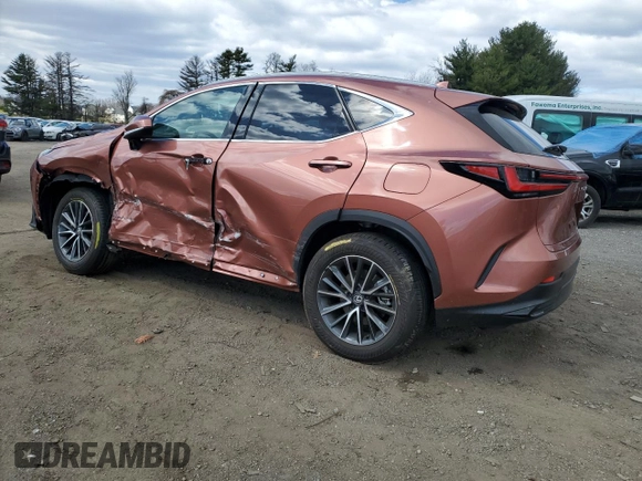 2025 Lexus NX 350 z VIN 2T2AGCEZ0SC065105, wystawiony jako Copart lot #50727115 z przebiegiem 5 389 mil mil oraz Szkoda całkowita • Salvage title. Historia ofert i sprzedaży dostępna na DreamBid. Obrazek 2.
