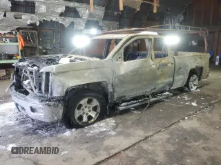 2014 Chevrolet Silverado 1500 LT with VIN 1GCVKREC9EZ111110, listed as a Copart auction lot 45542595 with Not Provided miles and Salvage Title. Bid and sale history available at DreamBid. Image 1.