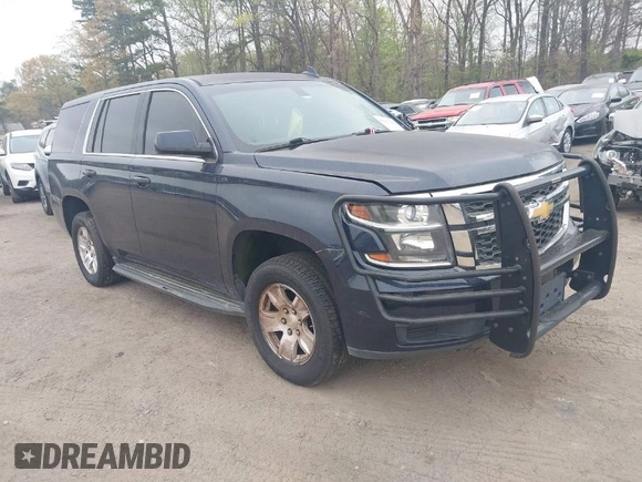 2017 Chevrolet Tahoe Commercial with VIN 1GNLCDEC9HR254559, listed as a IAAI auction lot 41923902 with 178,072 mi miles and . Bid and sale history available at DreamBid. Image 1.
