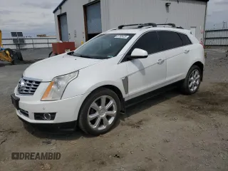 2013 Cadillac SRX Performance Collection with VIN 3GYFNHE38DS574545, listed as a Copart auction lot 61765425 with 174,566 mi miles and Salvage title. Bid and sale history available at DreamBid. Image 1.