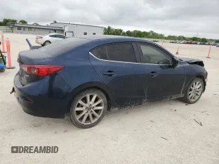 2017 Mazda 3 Touring with VIN 3MZBN1V7XHM142335, listed as a Copart auction lot 53129765 with 161,158 mi miles and Salvage Title. Bid and sale history available at DreamBid. Image 3.