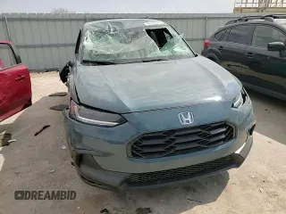 2024 Honda HR-V Sport with VIN 3CZRZ2H53RM756936, listed as a Copart auction lot 49142525 with 14,096 mi miles and Salvage Title. Bid and sale history available at carsss.com. Image 12.