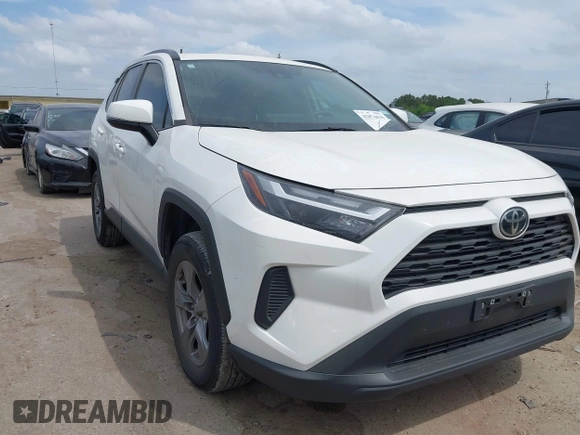 2022 Toyota RAV4 XLE with VIN 2T3W1RFV0NC178350, listed as a IAAI auction lot 42074636 with 57,338 mi miles and . Bid and sale history available at DreamBid. Image 1.