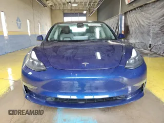 2022 Tesla Model 3 with VIN 5YJ3E1EA6NF369198, listed as a Copart auction lot 55362895 with 85,860 mi miles and Clean Title. Bid and sale history available at DreamBid. Image 5.