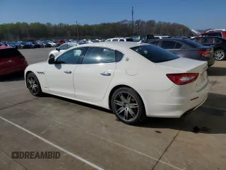 2018 Maserati Quattroporte S GranLusso z VIN ZAM56YPL9J1274095, wystawiony jako Copart lot #52612165 z przebiegiem 174 469 mil mil oraz Czysty tytuł • Clean title. Historia ofert i sprzedaży dostępna na DreamBid. Obrazek 2.