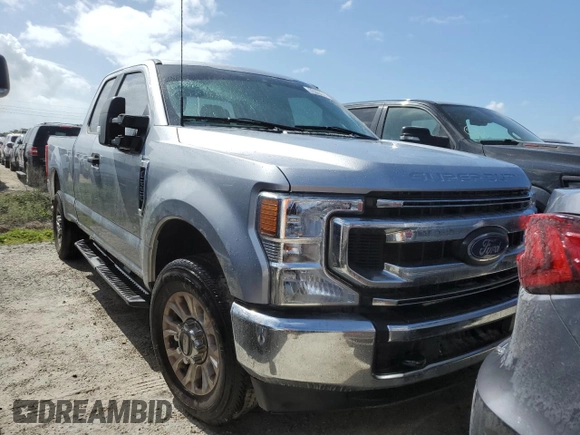 2022 Ford F-250 XL with VIN 1FT7X2ANXNED83035, listed as a Copart auction lot 76372644 with Not provided miles and Non repairable. Bid and sale history available at DreamBid. Image 4.