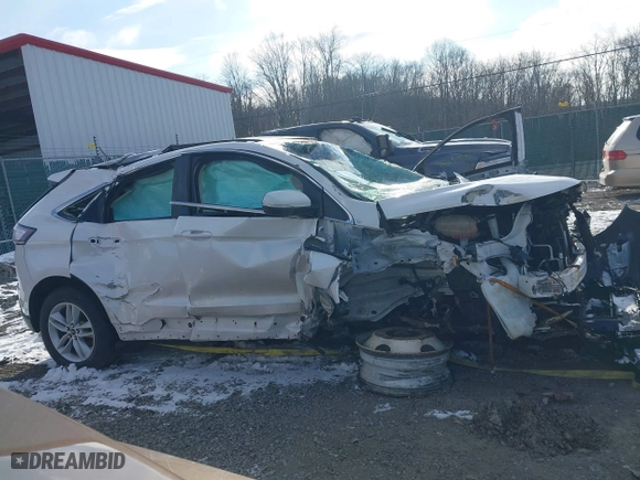 2015 Ford Edge SEL with VIN 2FMTK4J82FBC21587, listed as a IAAI auction lot 41592046 with 107,573 mi miles. Bid and sale history available at carsss.com. Image 13.
