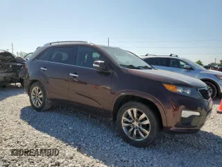 2012 Kia Sorento SX with VIN 5XYKW4A23CG221864, listed as a Copart auction lot 51532215 with 280,758 mi miles and Salvage Title. Bid and sale history available at carsss.com. Image 4.