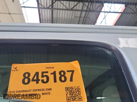2010 Chevrolet Express Cargo с VIN 1GCZGFBA1A1160380, выставлен на аукционе IAAI как лот 42763033 с пробегом 153 559 миль миль и . История ставок и продаж доступна на DreamBid. Изображение 16.