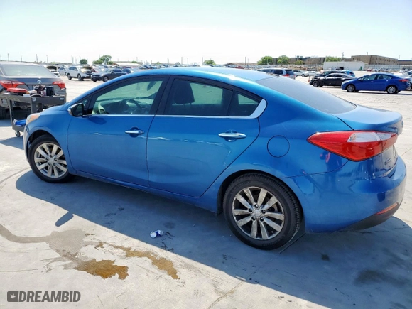 2014 Kia Forte EX with VIN KNAFX4A84E5217852, listed as a Copart auction lot 52706685 with 155,534 mi miles and Clean Title. Bid and sale history available at carsss.com. Image 2.