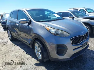 2017 Kia Sportage LX with VIN KNDPM3AC4H7156977, listed as a IAAI auction lot 41851476 with 101,778 mi miles. Bid and sale history available at carsss.com. Image 1.