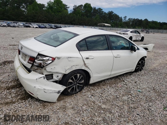2015 Honda Civic EX z VIN 19XFB2F80FE104064, wystawiony jako Copart lot #55787925 z przebiegiem 46 166 mil mil oraz Szkoda całkowita • Salvage title. Historia ofert i sprzedaży dostępna na DreamBid. Obrazek 3.