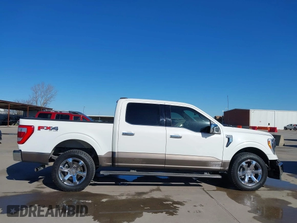 2022 Ford F-150 XL with VIN 1FTFW1E84NFA47288, listed as a IAAI auction lot 41731502 with 44,963 mi miles. Bid and sale history available at carsss.com. Image 13.