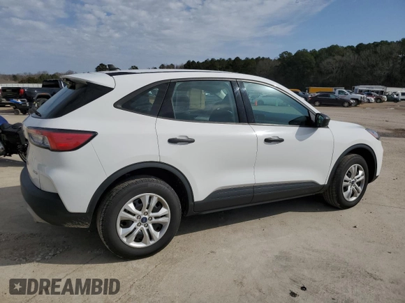 2021 Ford Escape S with VIN 1FMCU9F62MUA73768, listed as a Copart auction lot 45356855 with 154,278 mi miles and Clean Title. Bid and sale history available at DreamBid. Image 3.