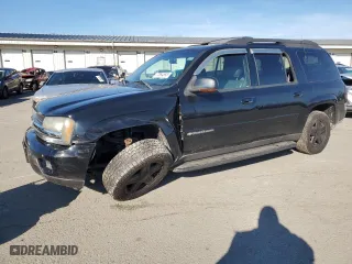 2002 Chevrolet TrailBlazer EXT LT with VIN 1GNES16S526135903, listed as a Copart auction lot 77894593 with 225,980 mi miles and Salvage Title. Bid and sale history available at carsss.com. Image 1.