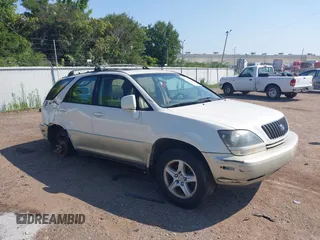1999 Lexus RX 300 with VIN JT6GF10U6X0021880, listed as a IAAI auction lot 39857042 with 229,626 mi miles and . Bid and sale history available at DreamBid. Image 1.