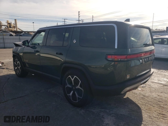 2024 Rivian R1S Adventure z VIN 7PDSGABA6RN033514, wystawiony jako Copart lot #89296455 z przebiegiem Nie podano mil oraz Szkody całkowita. Historia ofert i sprzedaży dostępna na DreamBid. Obrazek 2.