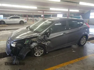 2016 Hyundai Accent SE with VIN KMHCT5AE7GU268828, listed as a Copart auction lot 49552495 with 93,565 mi miles and Salvage Title. Bid and sale history available at carsss.com. Image 1.