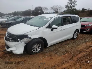 2021 Chrysler Voyager LXi with VIN 2C4RC1DG8MR551056, listed as a Copart auction lot 82965644 with 92,144 mi miles and Salvage Title. Bid and sale history available at DreamBid. Image 1.