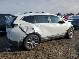 2021 Honda CR-V Touring with VIN 2HKRW2H93MH638790, listed as a Copart auction lot 46158785 with 0 mi miles and Salvage Title. Bid and sale history available at carsss.com. Image 3.