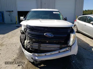 2013 Ford Utility Police Interceptor with VIN 1FM5K8AR7DGA84631, listed as a Copart auction lot 76262964 with 393,745 mi miles and Salvage Title. Bid and sale history available at carsss.com. Image 5.