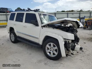 2008 Jeep Commander Limited with VIN 1J8HH58238C207290, listed as a Copart auction lot 47442505 with 258,339 mi miles and Salvage Title. Bid and sale history available at carsss.com. Image 4.