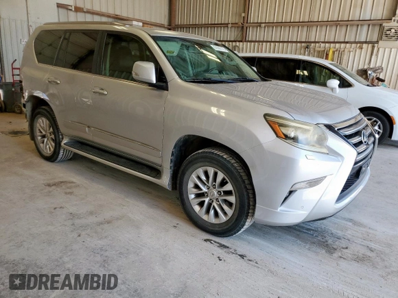 2014 Lexus GX 460 with VIN JTJBM7FXXE5069179, listed as a Copart auction lot 61055175 with 222,692 mi miles and Salvage title. Bid and sale history available at DreamBid. Image 4.