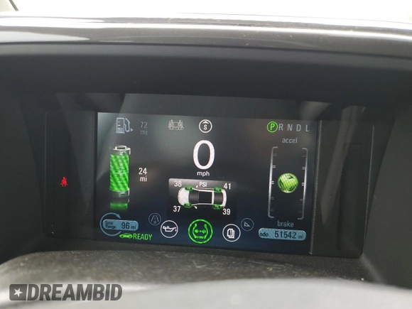2012 Chevrolet Volt with VIN 1G1RD6E42CU103405, listed as a Copart auction lot 55751645 with 51,542 mi miles and Clean Title. Bid and sale history available at carsss.com. Image 9.