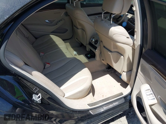 2016 Mercedes-Benz S 550 with VIN WDDUG8FB1GA238762, listed as a IAAI auction lot 42055827 with 134,953 mi miles and . Bid and sale history available at carsss.com. Image 8.