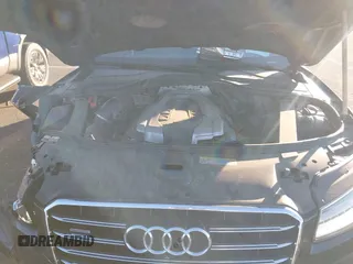 2017 Audi A8 L with VIN WAU44AFD5HN009133, listed as a IAAI auction lot 41352816 with 121,413 mi miles. Bid and sale history available at carsss.com. Image 10.