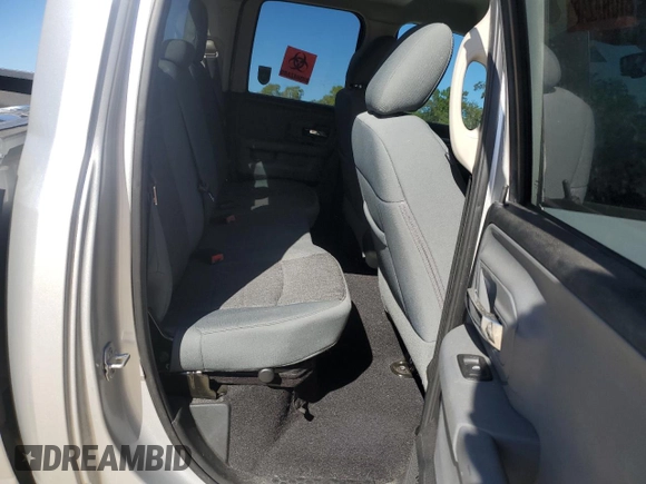 2018 Ram 1500 Big Horn with VIN 1C6RR6GTXJS123544, listed as a Copart auction lot 49688655 with 43,103 mi miles and Salvage title. Bid and sale history available at DreamBid. Image 10.