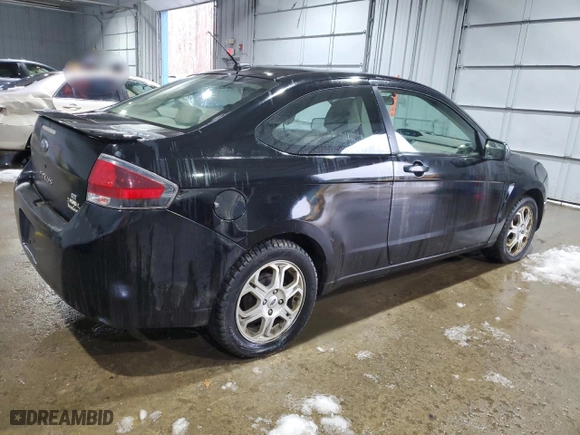 2009 Ford Focus SE with VIN 1FAHP32N19W165502, listed as a Copart auction lot 46028805 with 91,367 mi miles and Salvage Title. Bid and sale history available at carsss.com. Image 3.