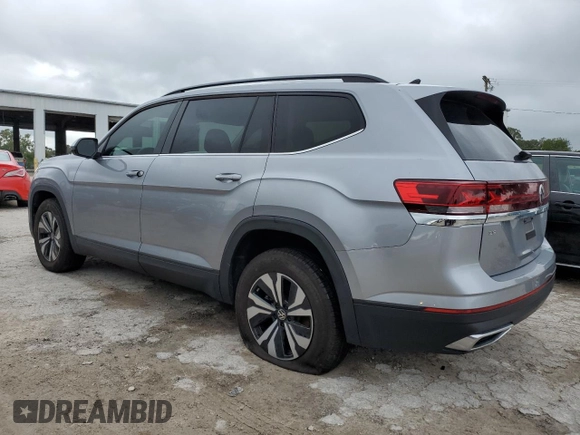 2024 Volkswagen Atlas SE с VIN 1V2DR2CAXRC555619, выставлен на аукционе Copart как лот 75097554 с пробегом Не указан миль и Списание • Salvage title. История ставок и продаж доступна на DreamBid. Изображение 2.