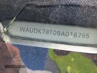 2009 Audi A5 z VIN WAUDK78T09A016755, wystawiony jako IAAI lot #42197401 z przebiegiem 232 977 mil mil oraz . Historia ofert i sprzedaży dostępna na DreamBid. Obrazek 9.