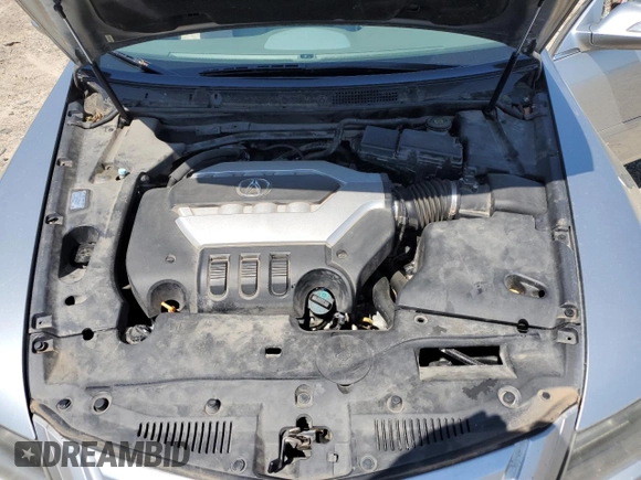 2010 Acura RL Technology with VIN JH4KB2F61AC001845, listed as a Copart auction lot 52549445 with 150,435 mi miles and Salvage Title. Bid and sale history available at DreamBid. Image 12.