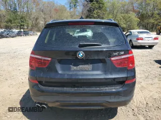 2015 BMW X3 xDrive28i with VIN 5UXWX9C51F0D50006, listed as a Copart auction lot 55312035 with 158,404 mi miles and Clean Title. Bid and sale history available at DreamBid. Image 6.