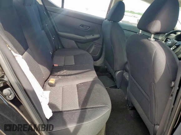 2024 Nissan Sentra SV with VIN 3N1AB8CV1RY278383, listed as a Copart auction lot 58337135 with 9,698 mi miles and Salvage title. Bid and sale history available at DreamBid. Image 10.
